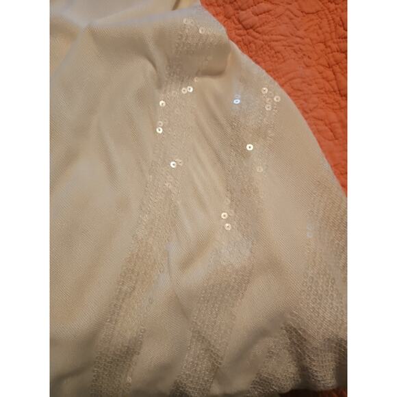 Allison Daley Women's Poncho Size Medium Cream - Picture 4 of 7